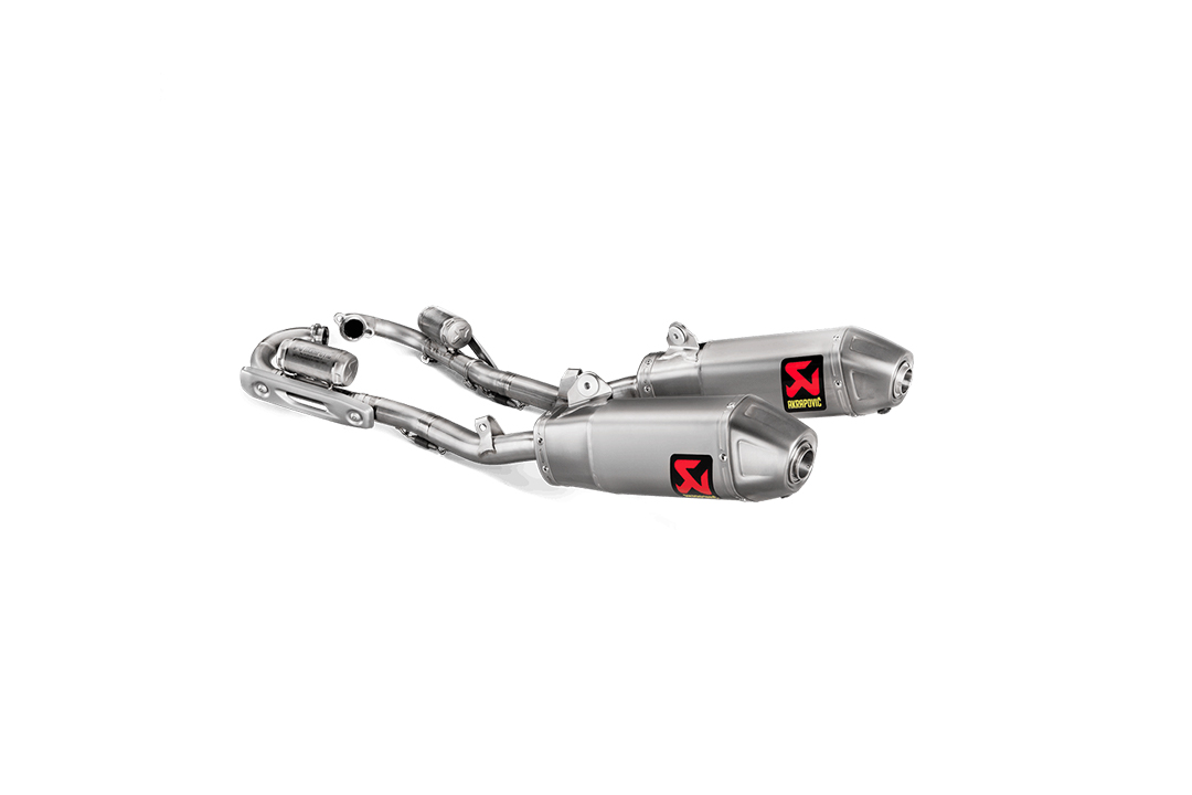 Akrapovic Evolution Line (Titanium) exhaust system for Honda CRF250R/RX Model Year 2018-2021
