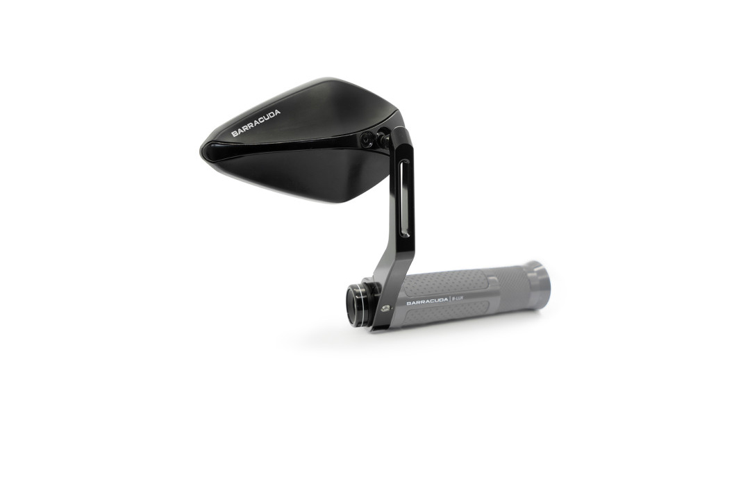 Barracuda universal handlebar end mirror X-Version Retro