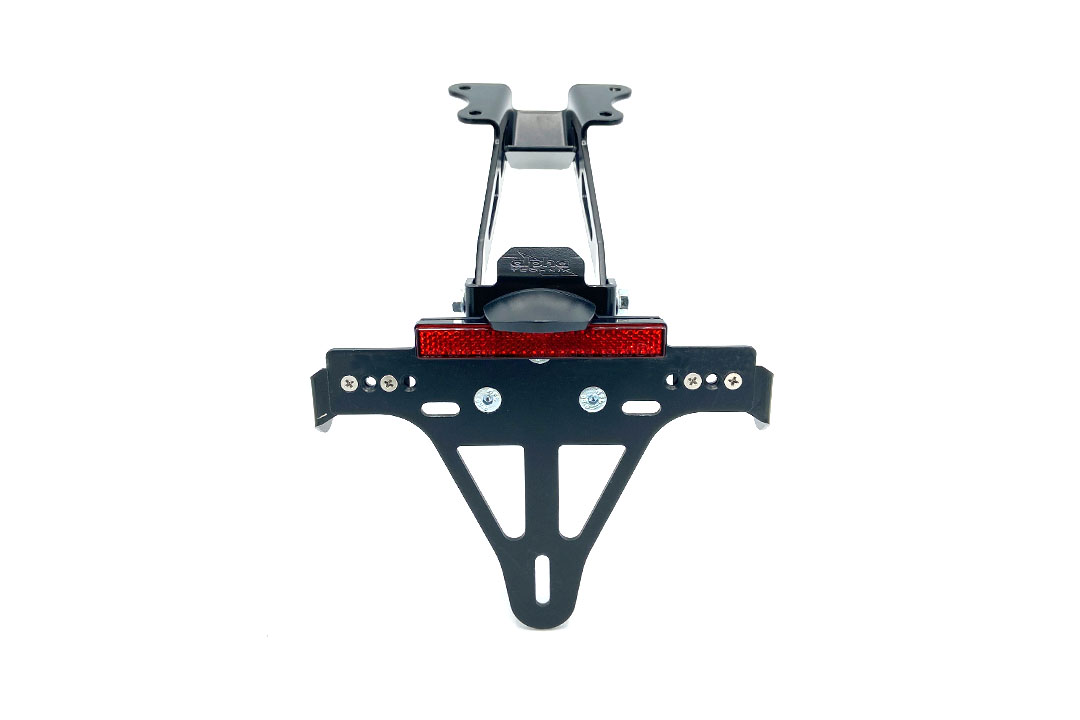 alpha Technik Licence Plate Holder for Yamaha Tracer 9 / GT / Y-AMT / GT Y-AMT, from model year 2021-, Type RN70 / RN99 / RNA1