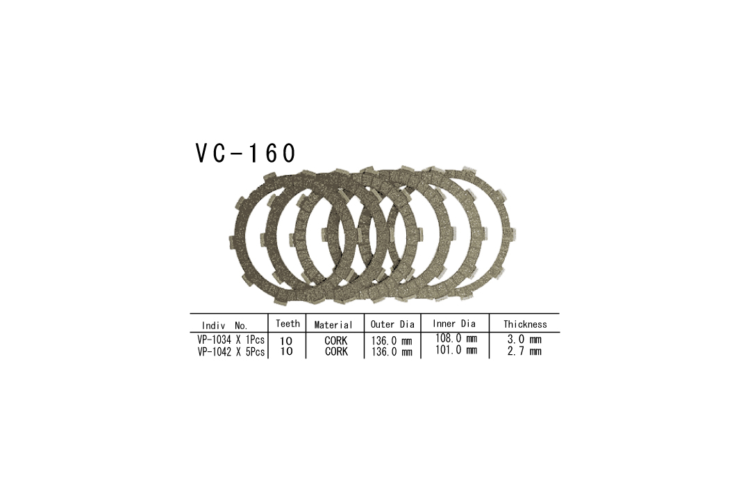Vesrah clutch disc Clutch Kit Honda