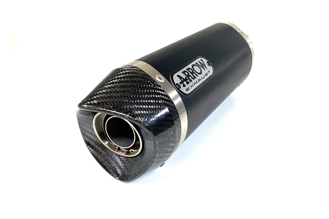ARROW DARK THUNDER Exhaust Aluminium Black for Honda CB1000R 2008-2016