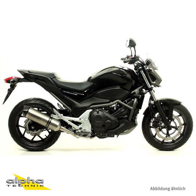 ARROW RACE TECH Exhaust for Honda NC700X/S and NC750X/S and NC700D/750D Integra in Titanium