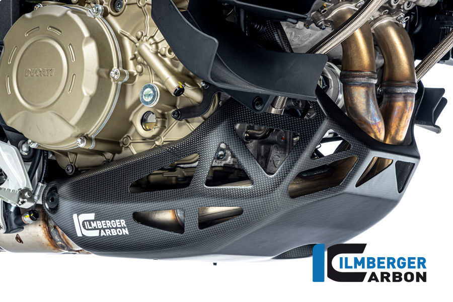 Ilmberger Carbon Lower Engine Fairing, Matte, Ducati Multistrada V4 2020-