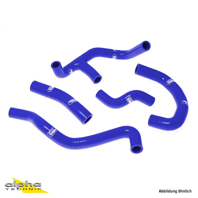 SAMCO SPORT Silicone Hose Kit Blue for Suzuki RGV250 Model Year 1991-1996