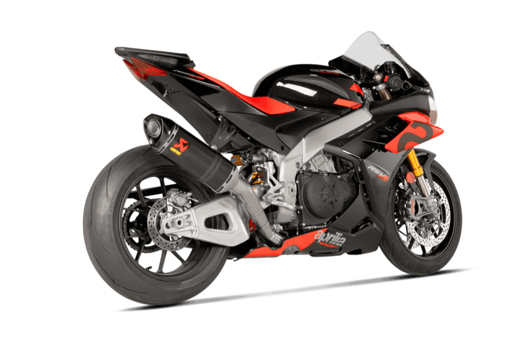 Akrapovic Evolution Line (Carbon) exhaust system for Aprilia RSV4 and Tuono V4 from model year 2021-