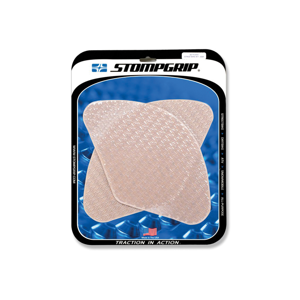 Stompgrip Traction Pads clear, for BMW, R1200GS (Adventure), Suzuki, SV650 (S), SV1000