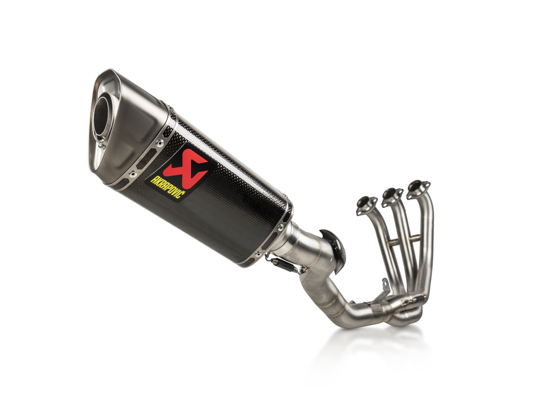 Akrapovic Racing Line (Carbon) exhaust system for Yamaha Tracer 9 / GT / GT+, 2021-