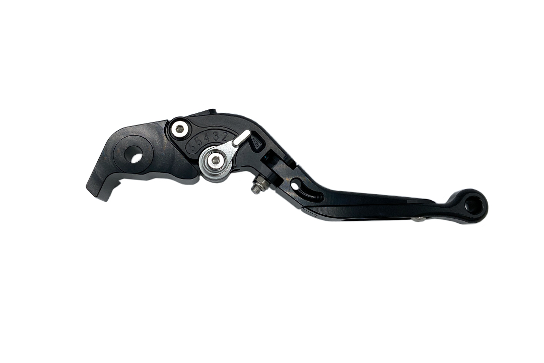 Lever set EVO black, for different Ducati-, Aprilia-, MV Agusta-, Benelli-, Kawasaki- Motorcycles