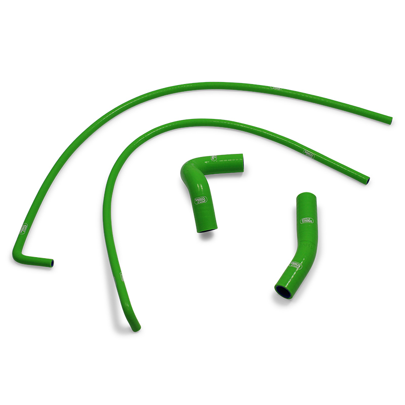 SAMCO SPORT Silicone Hose Kit, Green, for Kawasaki Ninja 650 Z650 Z650RS Model Year 2017-2023