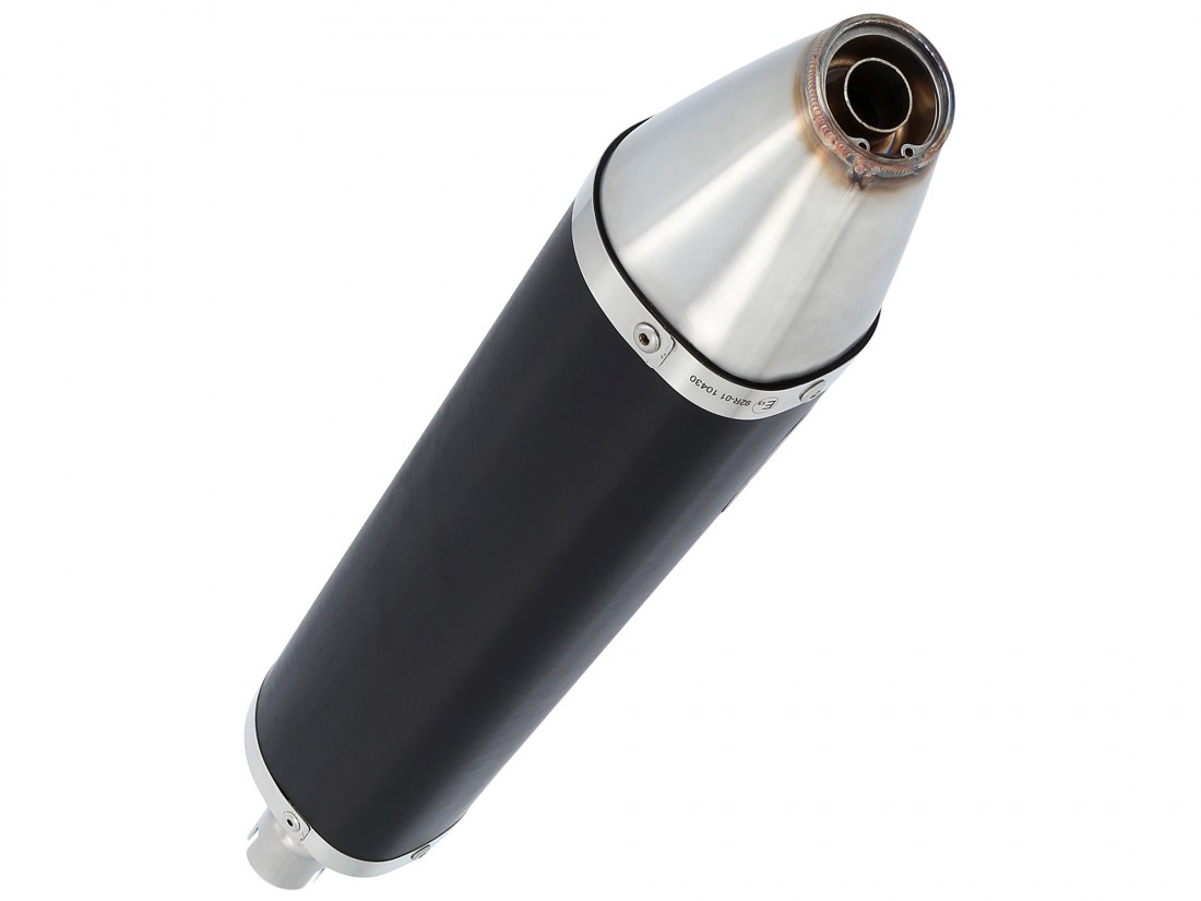 ARROW THUNDER Dark Aluminium Exhaust for UM DSR125EX / Aprilia RX/SX 125 / Malaguti XSM/XTM 125