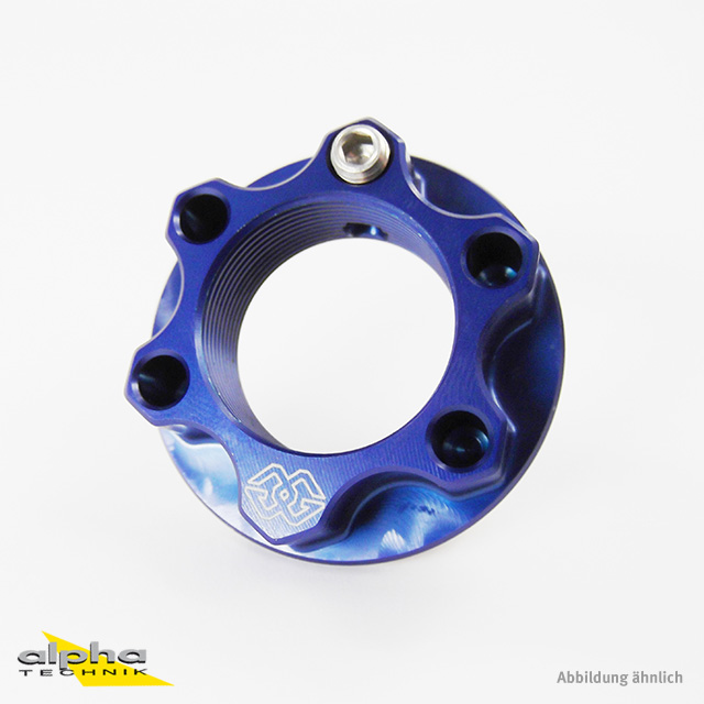 GILLES ACMA Nut (steering head) M28x1 blue