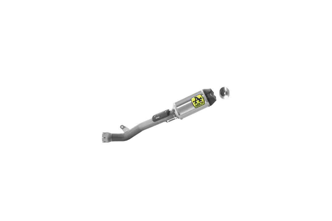 ARROW Exhaust System PRO-RACE COMPETITION HALF SYSTEM for Kawasaki Ninja ZX10RR 2021-, Titanium