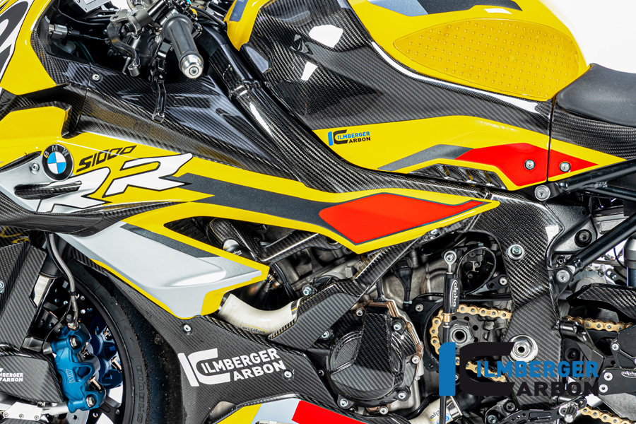 Ilmberger Carbon Fairing Side Panel left side L/S Racing, Glossy, BMW M1000RR 2021-