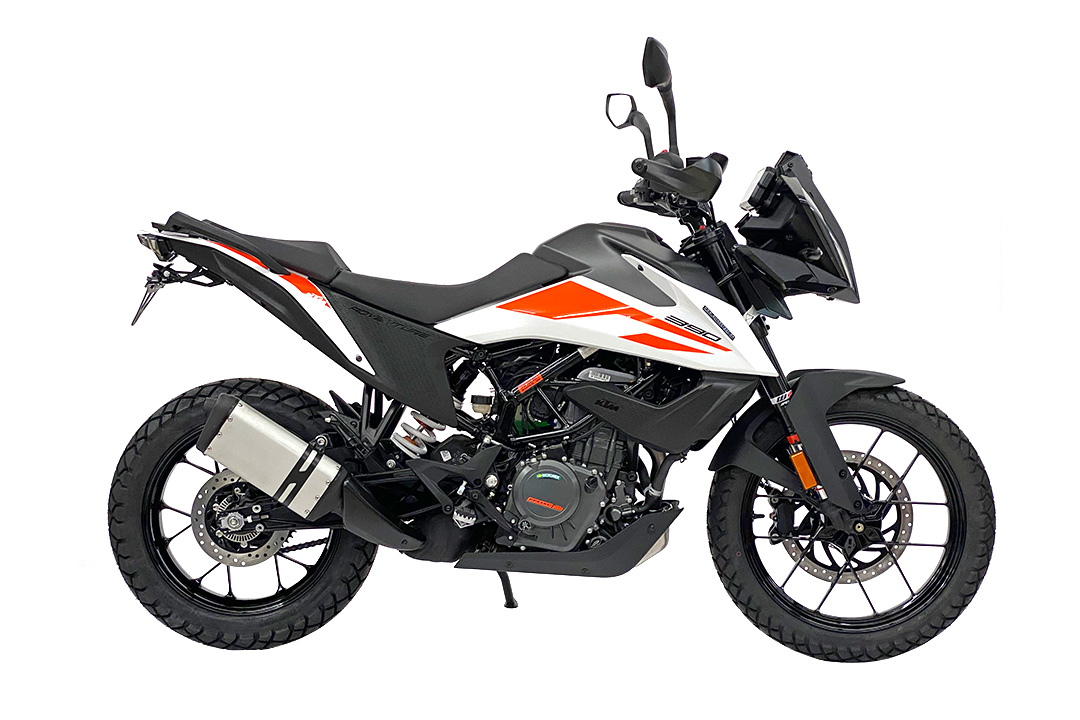 alpha Technik Number Plate Holder for KTM 390 Adventure from Model Year 2020, Type: KTM Is Adventure