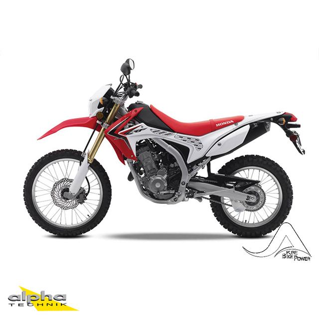 Stompgrip black, Volcano, for Honda CRF250L, 2013-2020 and CRF250M, 2014-2015