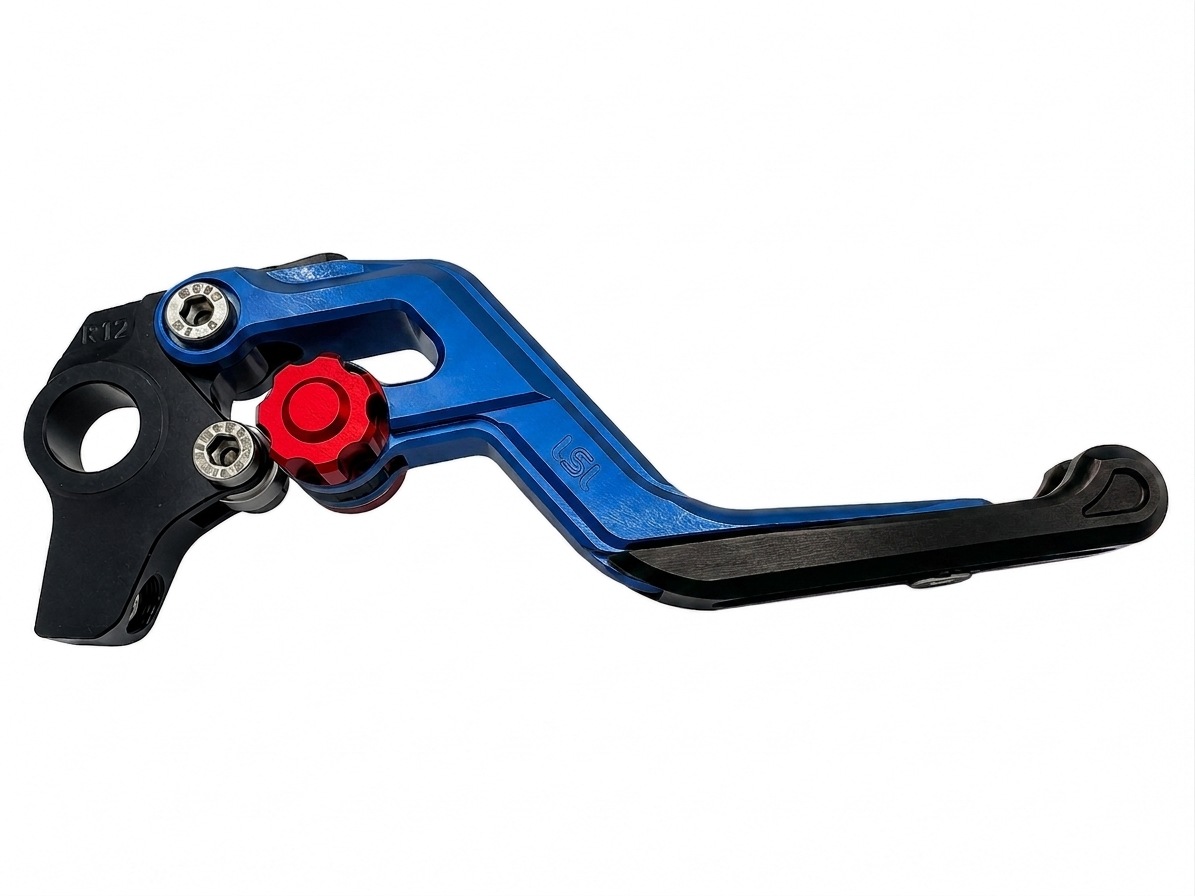 LSL ERGONIA Brake Lever R22 Blue/Red/Black