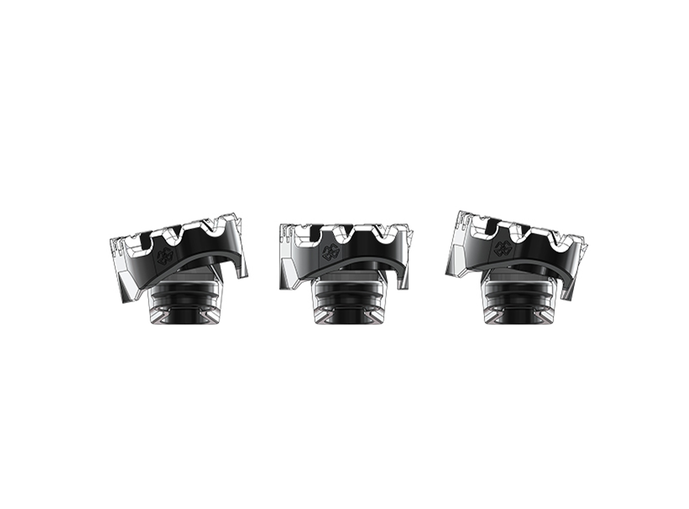 Gilles TECH-X Enduro footresten black for BMW F850GS/R1200GS (Adv.)/R1250GS (Adv.)/R1300GS 2014-