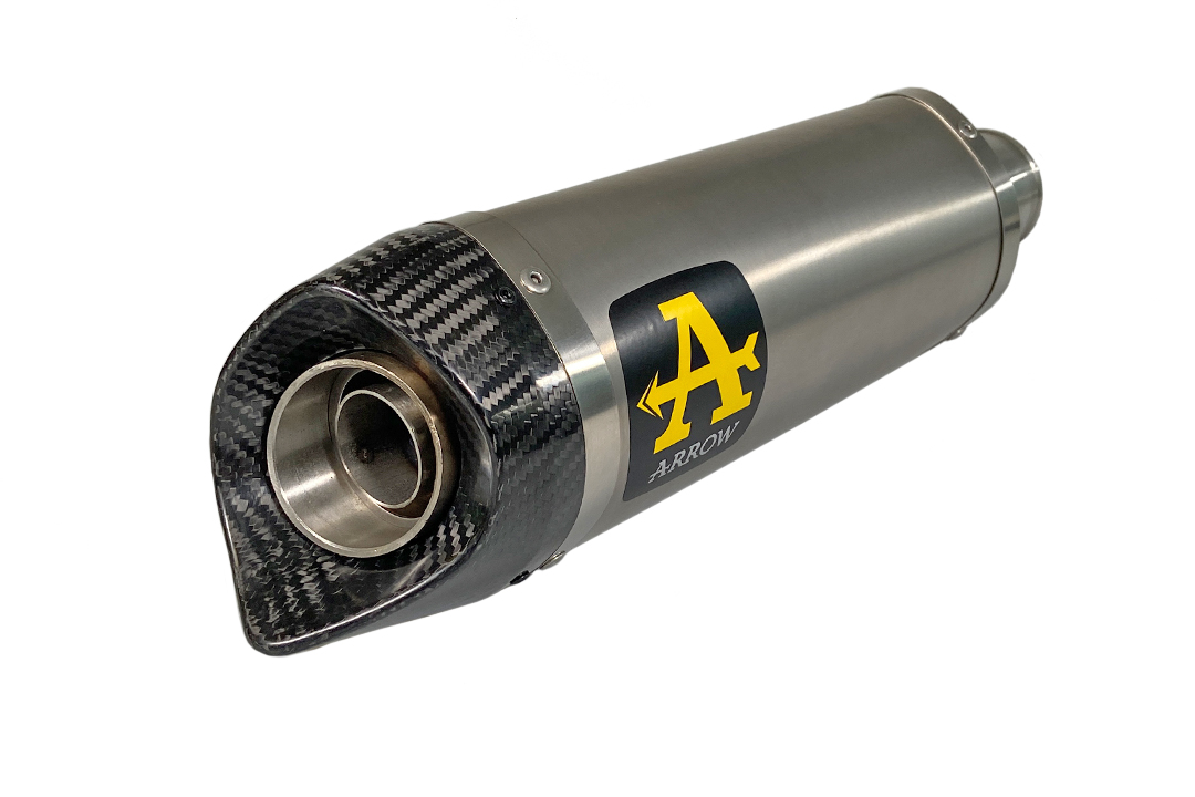 ARROW THUNDER Exhaust for YZF-R6 RJ11/RJ15 2006-2016, Titanium (For ARROW Header)