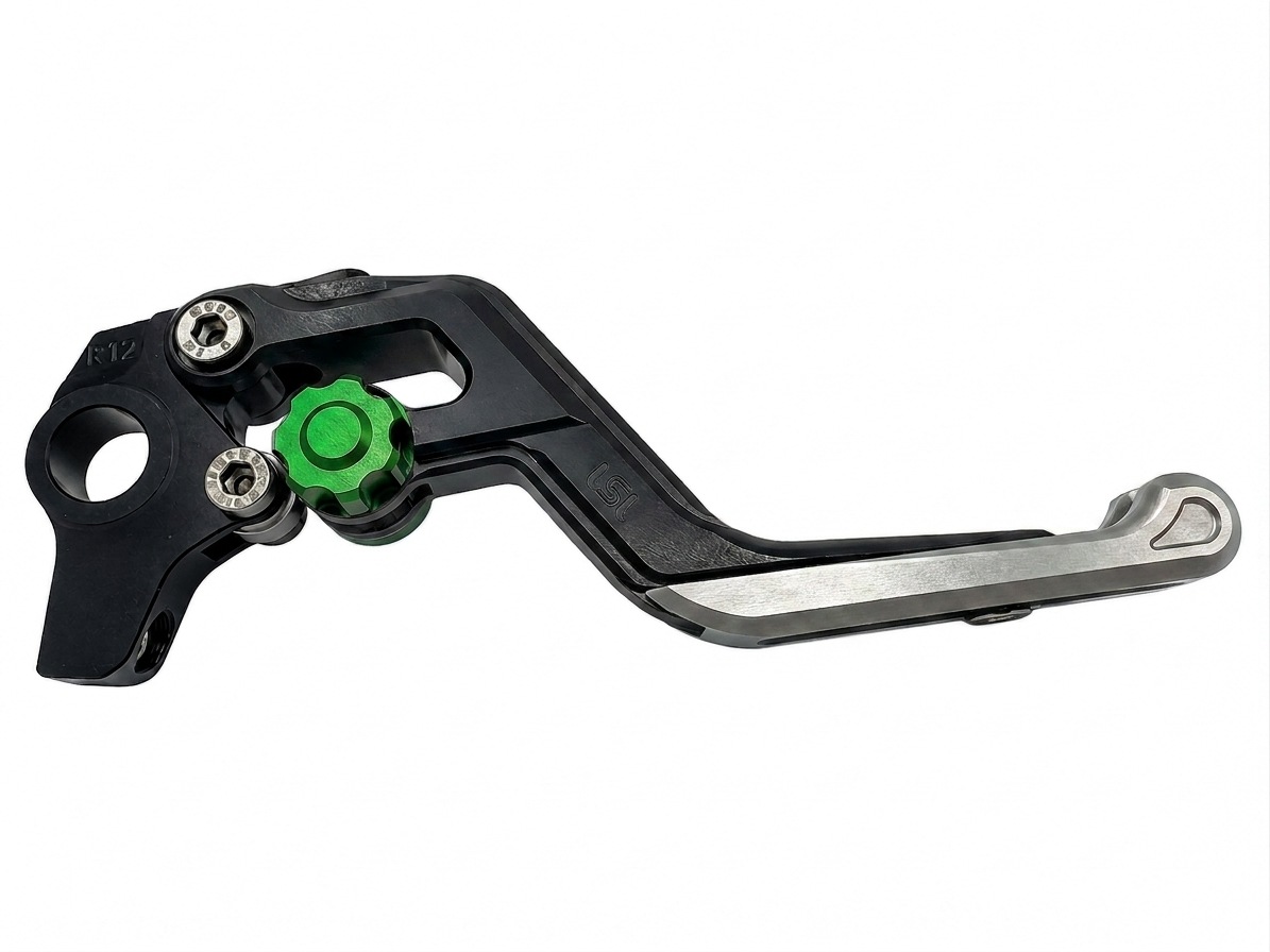 LSL ERGONIA Brake Lever R21 Black/Green/Silver