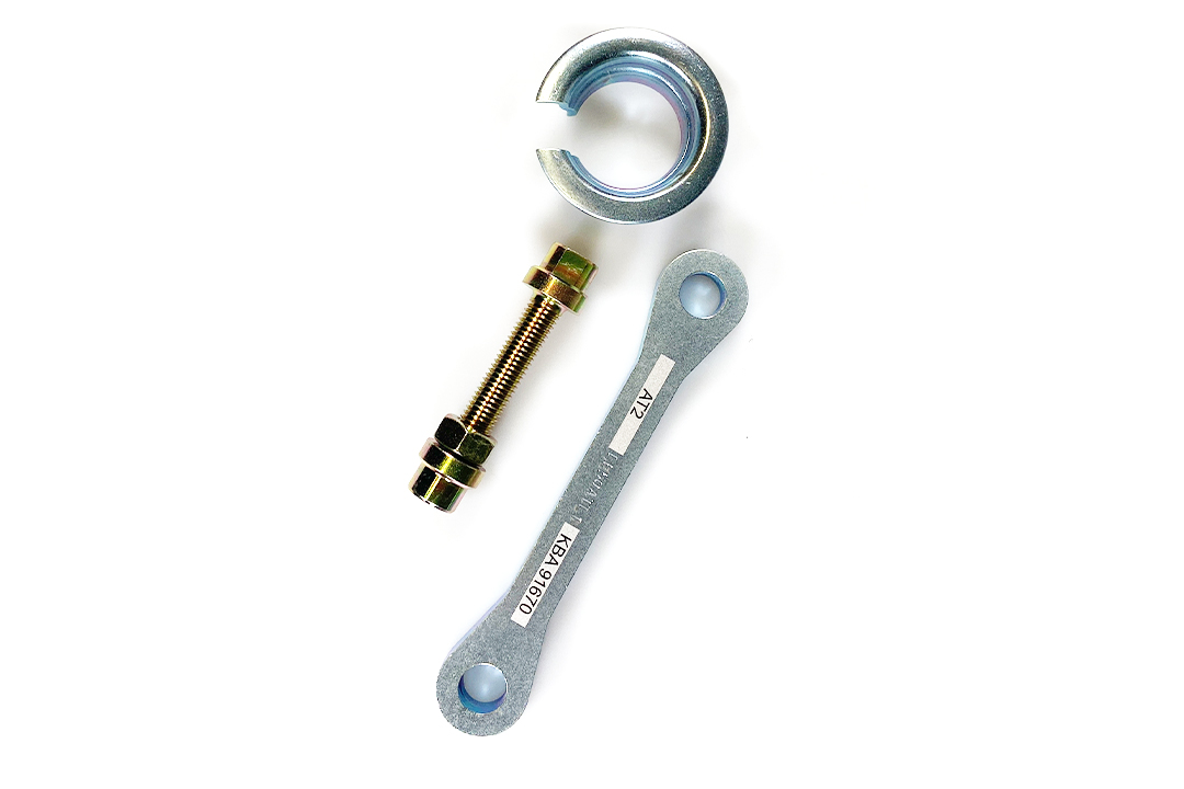 alpha Technik Lowering Kit 35mm for Kawasaki KLE500; Type LE500A; Model Year 2001-