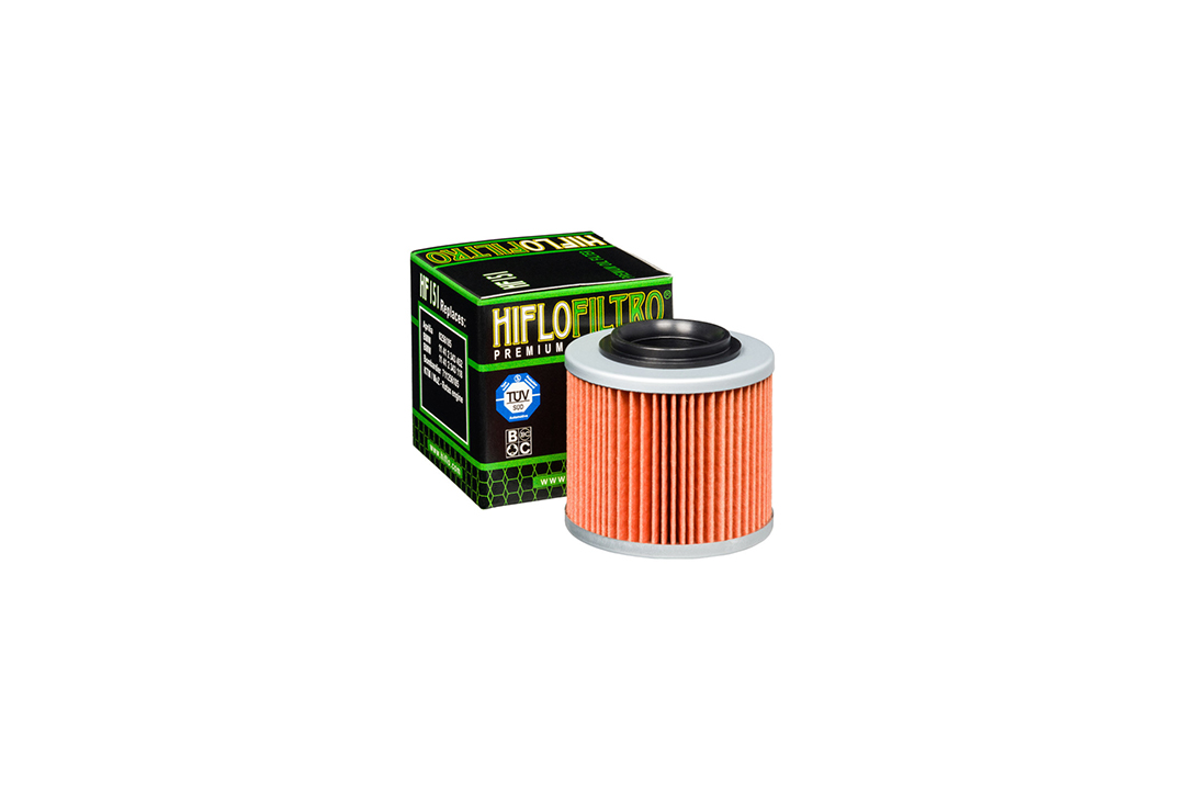HIFLO oil filter HF151 for various Aprilia / Bimota / BMW / CCM / Jawa / MZ models