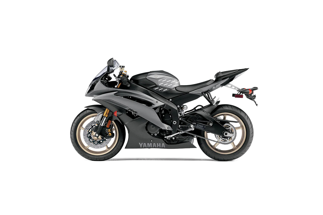 Stompgrip hybrid, Volcano, for Yamaha YZF-R6, 2008-2016