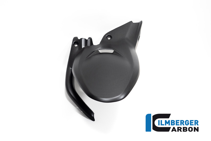 Ilmberger Carbon Rear Hugger rear with Brake Line Cover, matt, Ducati Multistrada V4 Pike's Peak 2022-