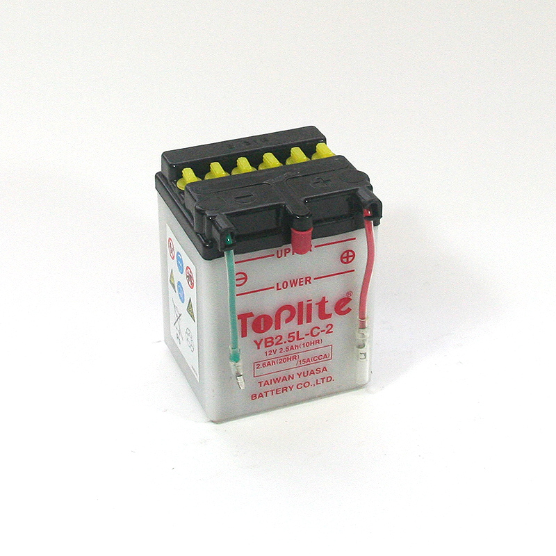 ToPlite YUASA Battery YB2,5L-C-2