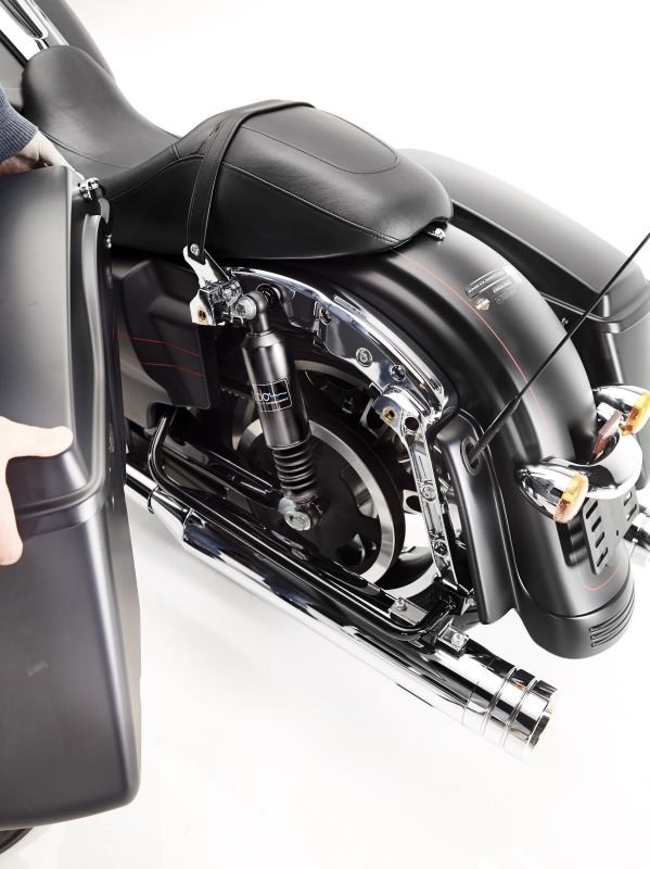 WI LDC Nivomat for Harley Davidson FLTRXS Road shock absorber for Glide