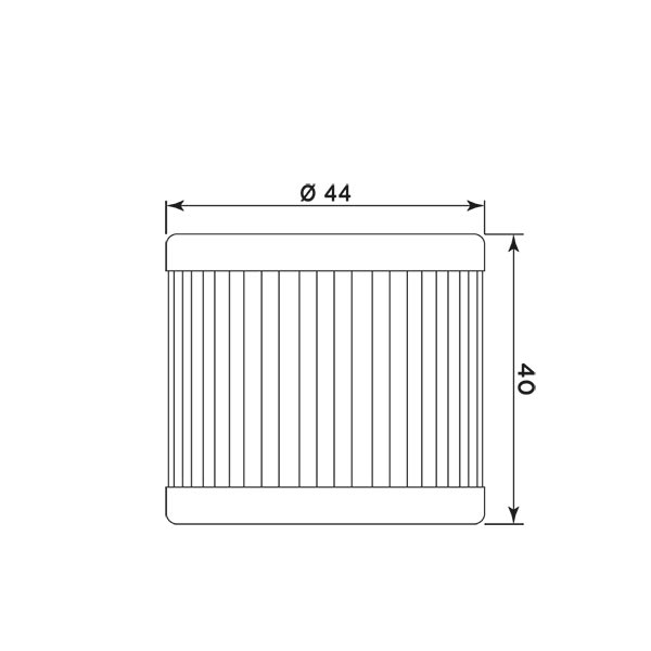MIW oil filter S2017 for various Suzuki models