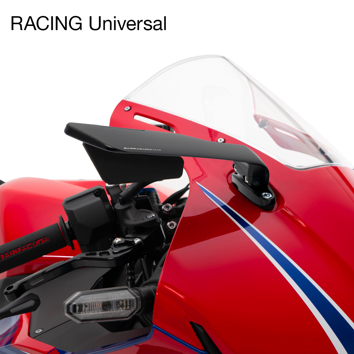 Barracuda SKIN AIR RACING Mirrors for Racing Bikes