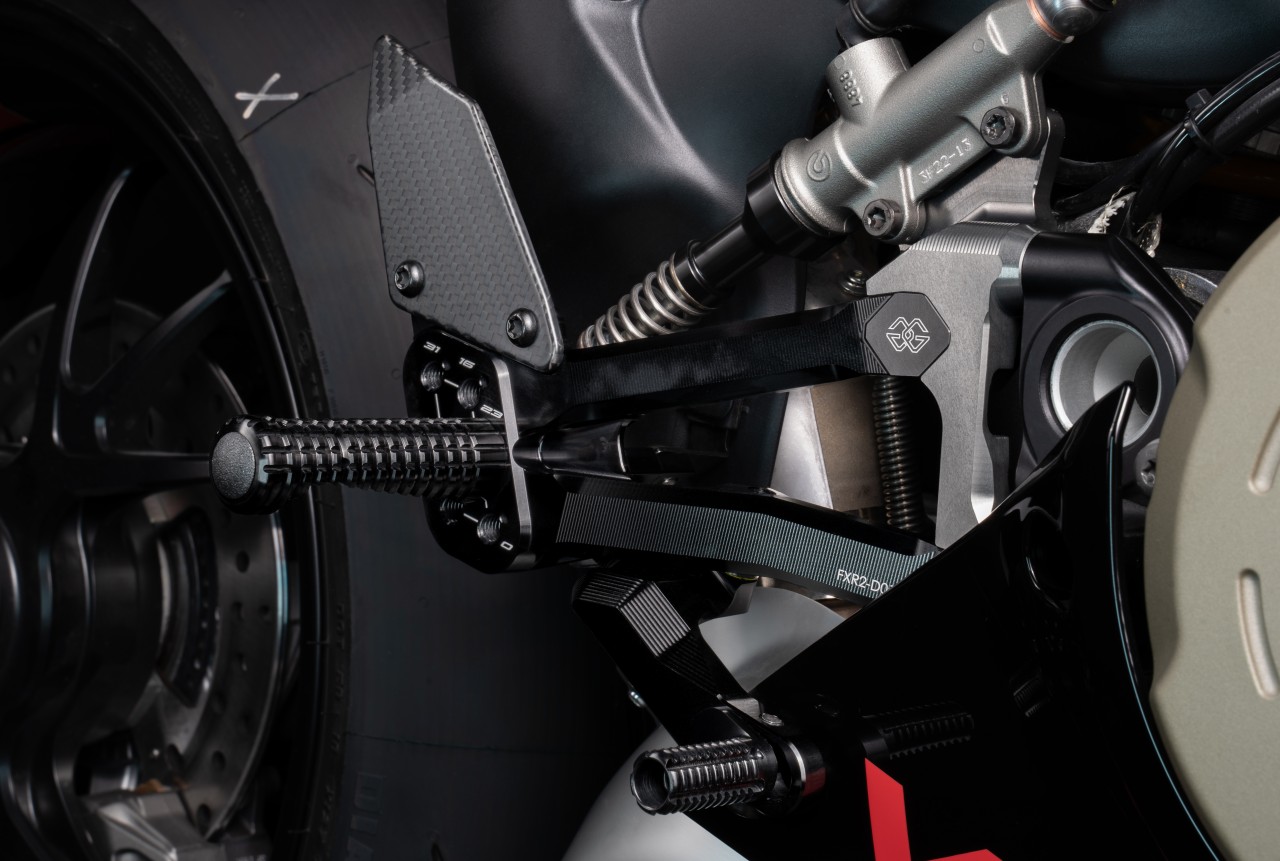 GILLES FXR footrestenanlage Ducati Panigale V4, 2019-2024