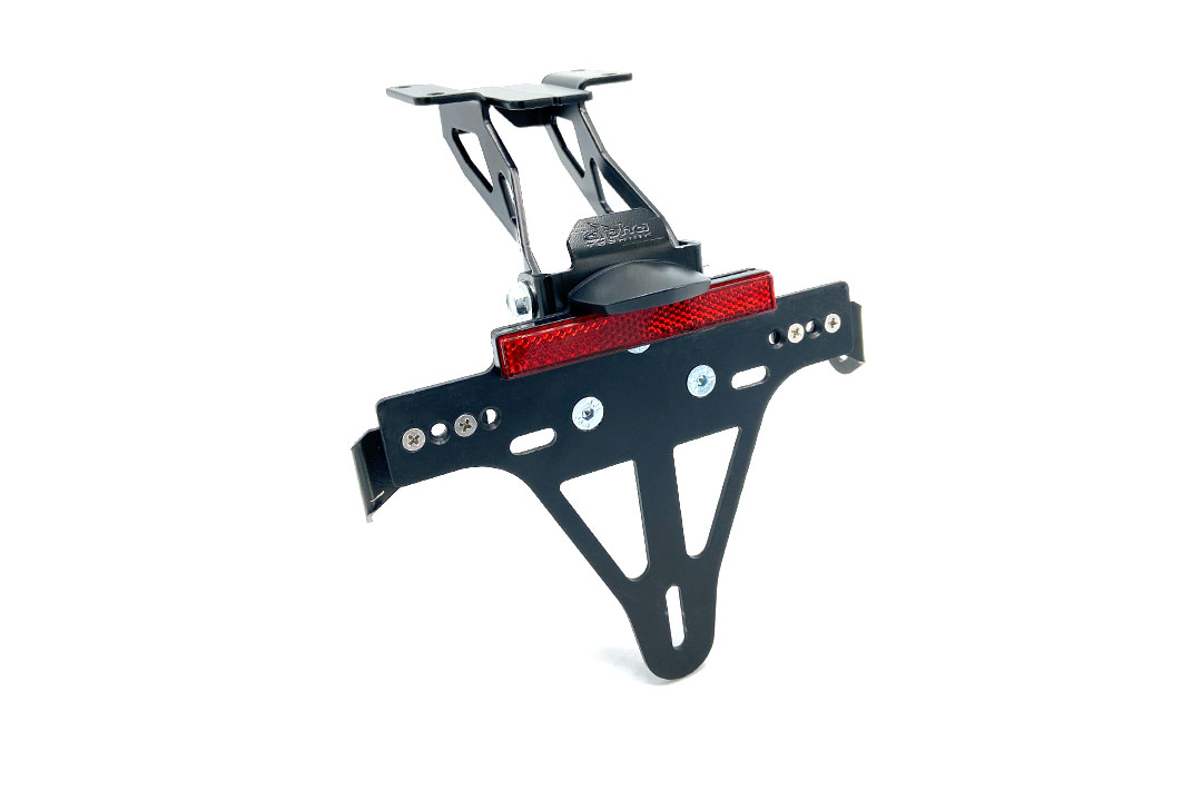 alpha Technik Number Plate Holder for Yamaha R7 from Model Year 2022-, Type RM39 / RM40