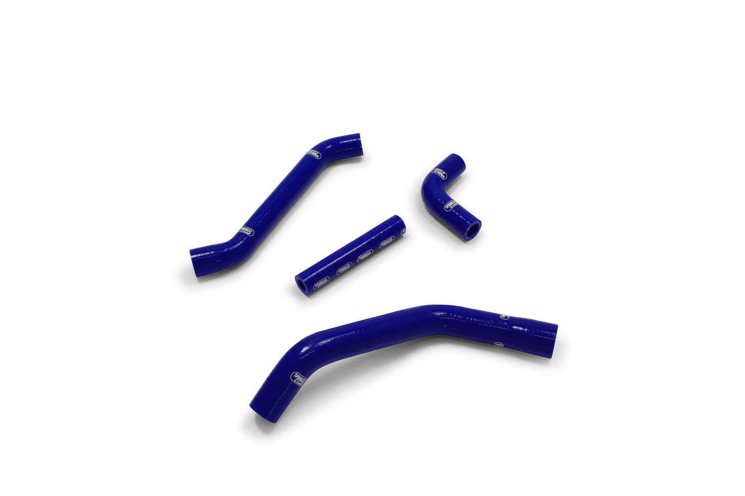 SAMCO SPORT Silicone Hose Kit OEM Design Blue for Yamaha WR450F YZ450F Elec Start Model Year 2018-2022