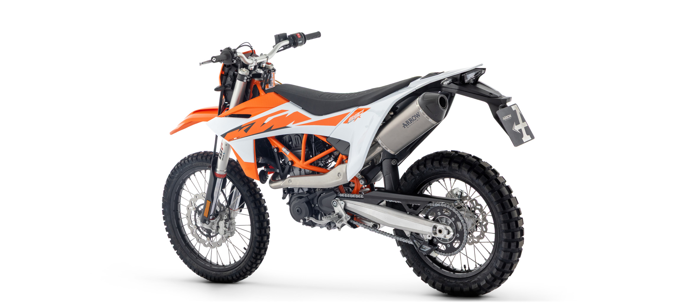 ARROW Explorer Titanium Full Exhaust System for KTM 690 Enduro R, SMC R, 2025-
