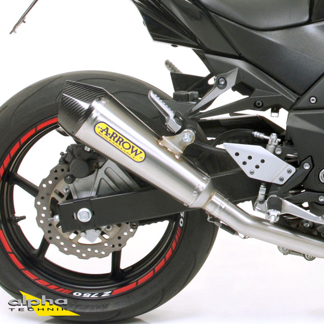 ARROW X-KONE Stainless Steel Exhaust for Kawasaki Z750 / Z800 / Z800E 2011-2016
