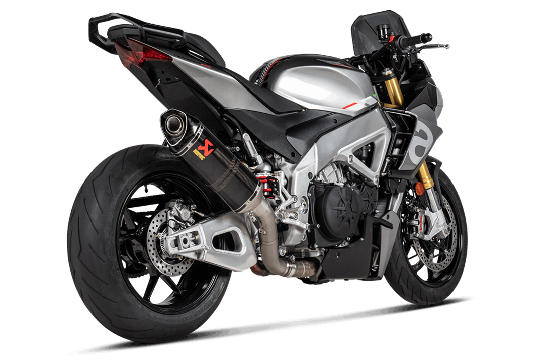 Akrapovic Slip-On Line (Carbon) Exhaust Silencer for Aprilia RSV4 and Tuono V4 from model year 2021-
