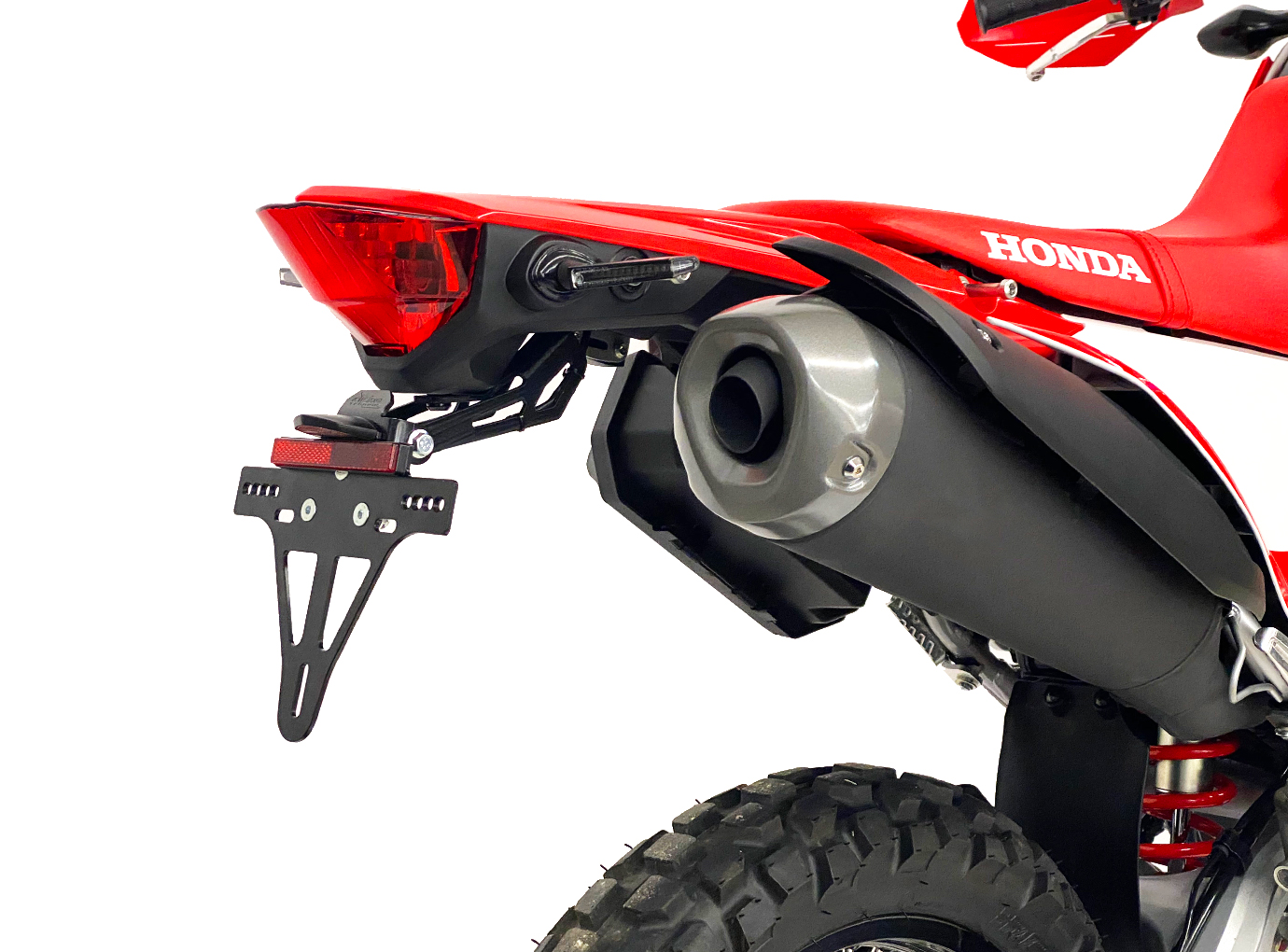 alpha Technik Number Plate Holder for Honda CRF300L / CRF300LA Rally, Type ND16, Model Year 2021-