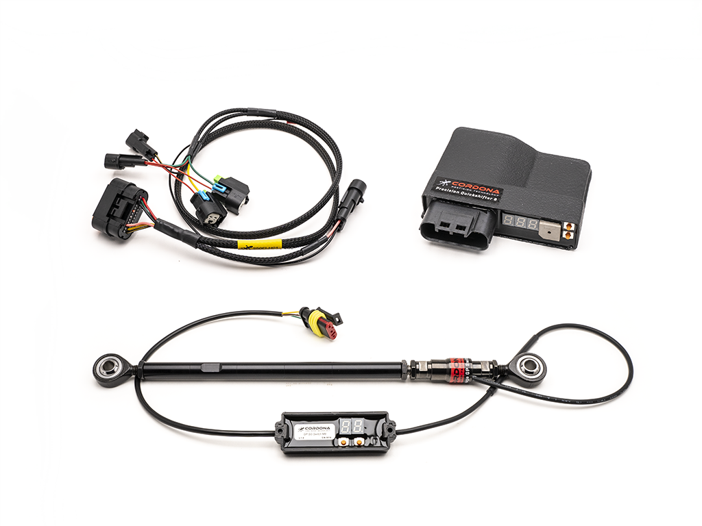 CORDONA PQ8 250FI Combo Quickshifter, Stand-Alone Quickshifter for Harley-Davidson Road Glide, Street Glide, Softail