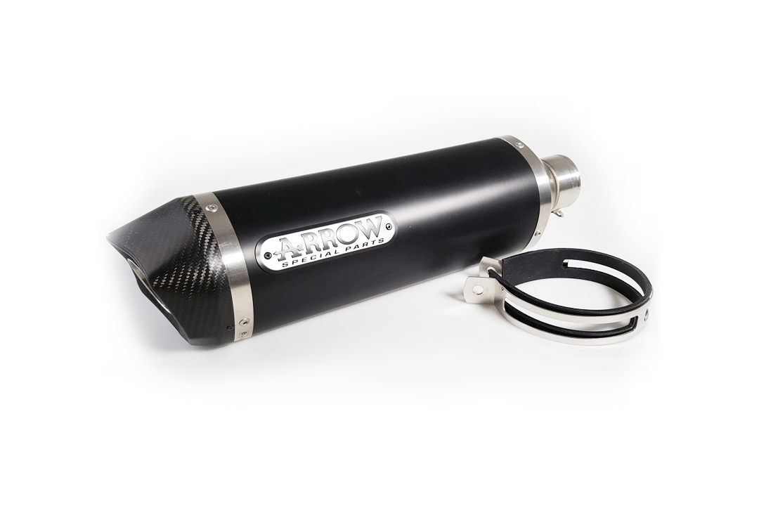 ARROW RACE TECH Exhaust for Ducati Multistrada 1200 / Diavel / Monster 1200 / Monster 821, Black Aluminium