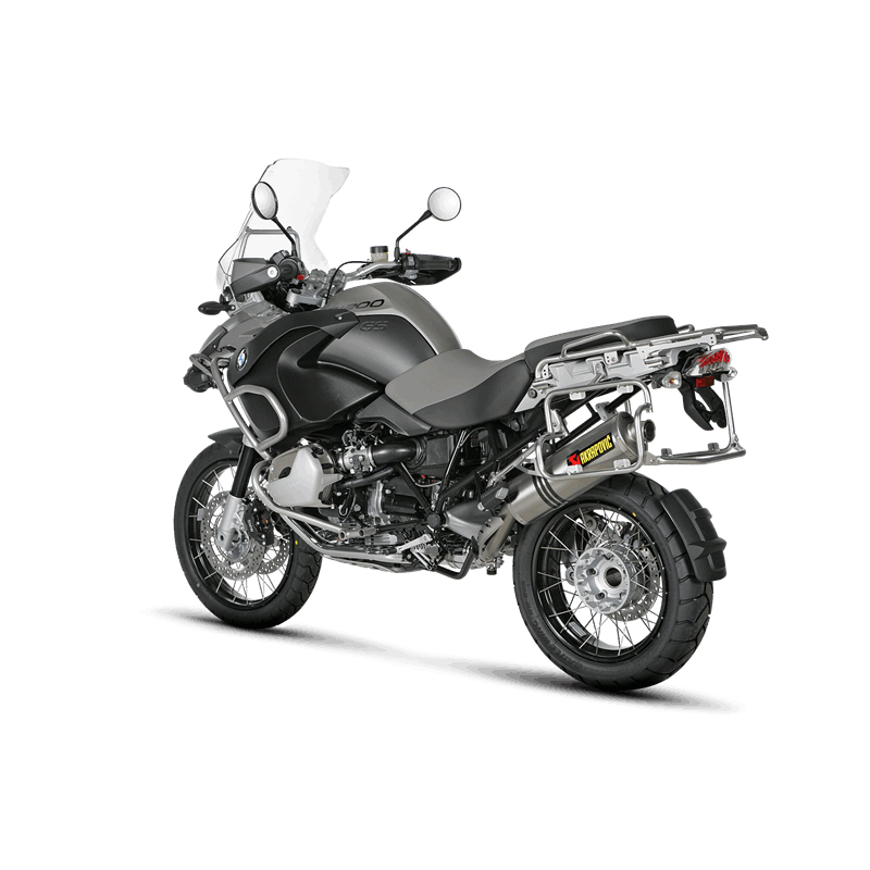 Akrapovic Slip-On Line (Titanium) Exhaust for BMW R1200GS / ADVENTURE 2004-2009