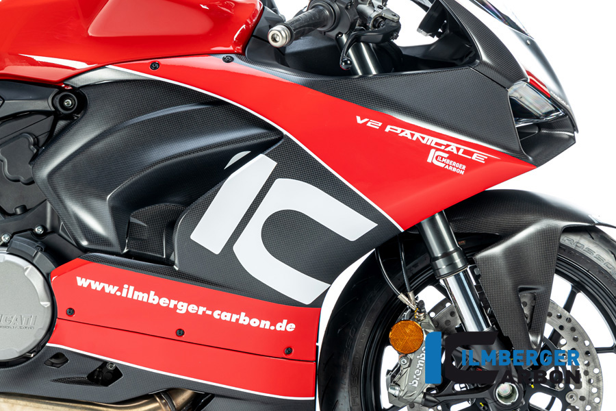 Ilmberger Carbon Fairing Side Panel right side R/S, Matt, Ducati Panigale V2 2020-