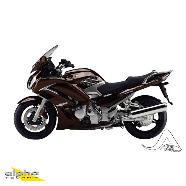 Stompgrip black, Volcano, for Yamaha FJR1300, 2003-2023
