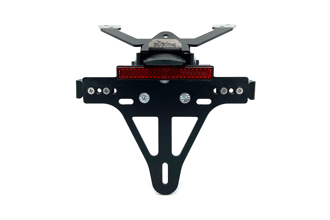 alpha Technik Number Plate Holder for Kawasaki ER-6F / ER-6N; Type EX650C / ER650C; Model Year 2009 - 2011
