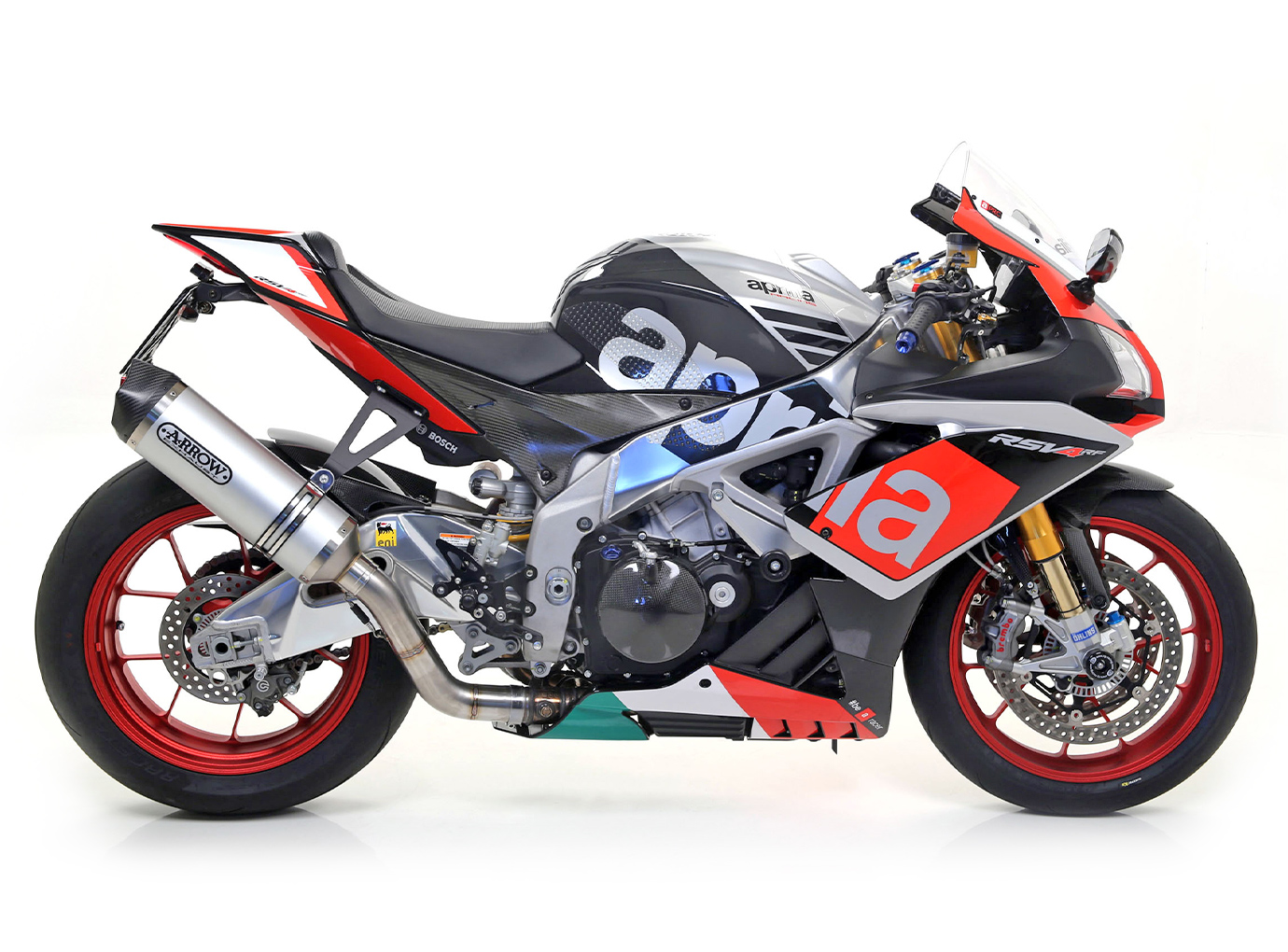 ARROW RACE TECH Exhaust for Aprilia RSV4 / V4R / RSV4RF / Tuono V4 in Aluminium