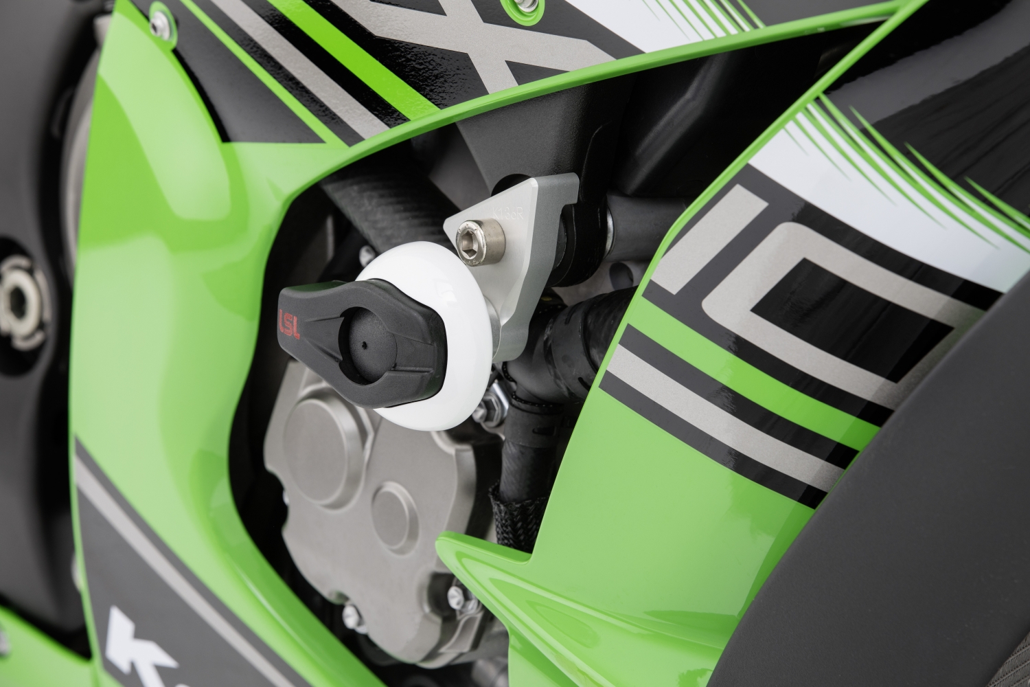 LSL Crash Pad Mounting Kit for Kawasaki ZX-10R, 2011-