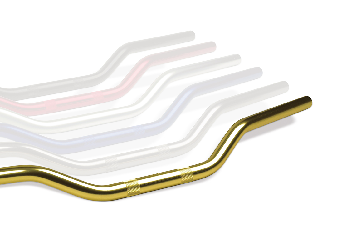 TRW Superbike Aluminium Handlebar MCL100G in gold