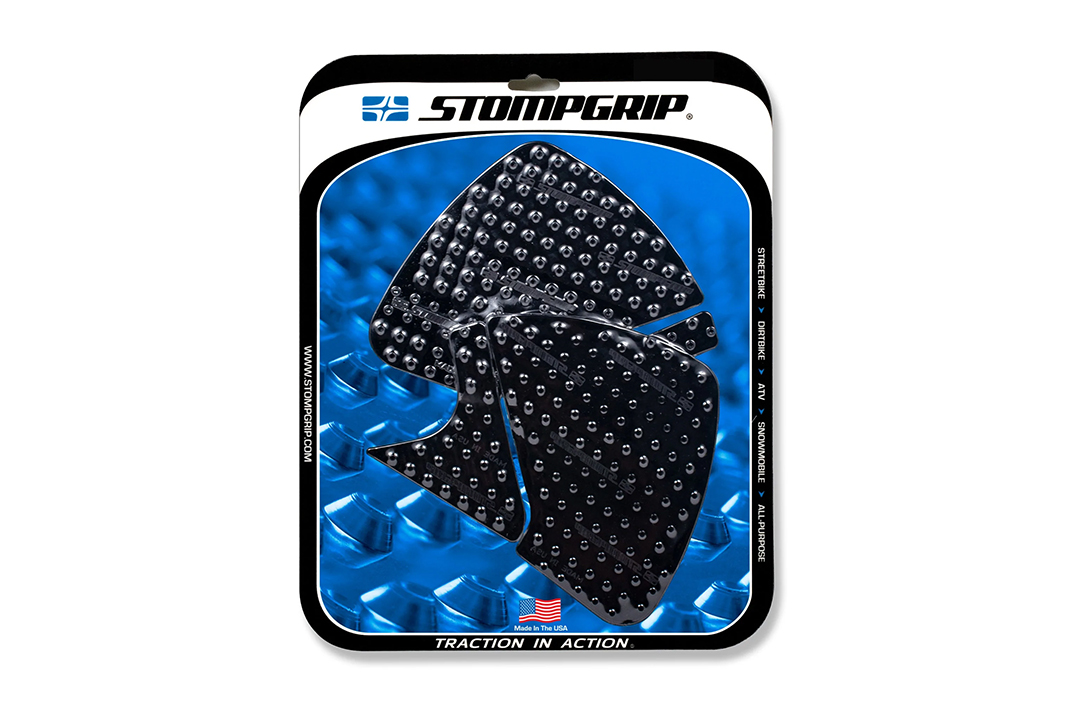 Stompgrip fuel tank Pad black, Volcano, Streetbike fuel tank Kit - fuel tank Sides, for Ducati Monster 937 (+), 2021-2022