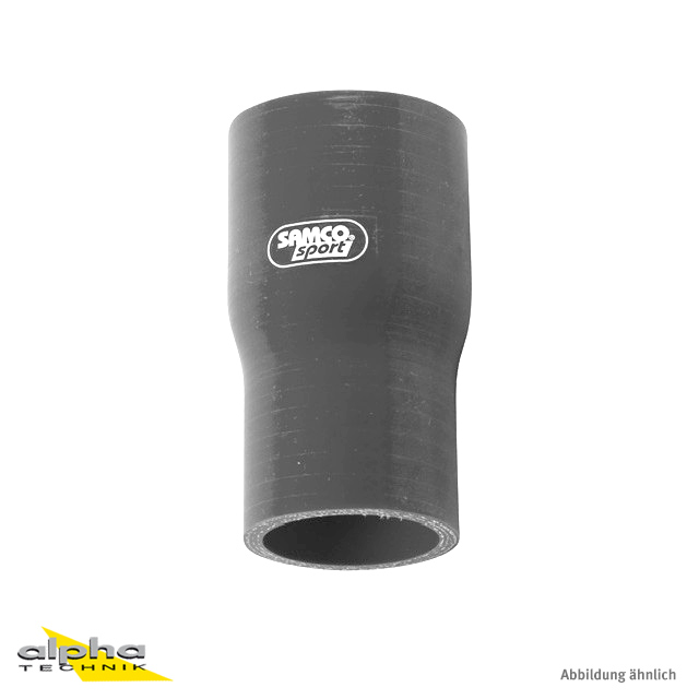SAMCO SPORT Silicone Hose Reducer gunmetal grey, from inner diameter 25 mm to 22 mm
