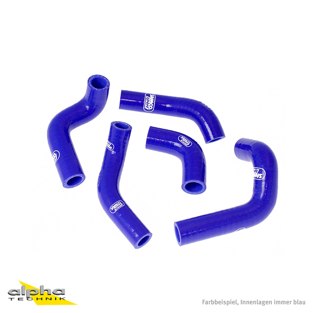 SAMCO SPORT Blue Silicone Hose Kit for Husqvarna TC400 TC450 TC510 TE400 TE450 TE510 Model Year 2002-2009